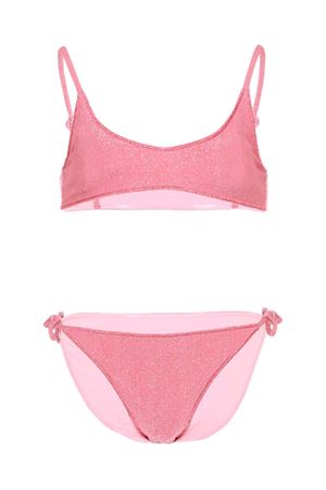 Slip e bikini rosa Paloma Overlock Jr SAINT BARTH KIDS | PALO00500064L